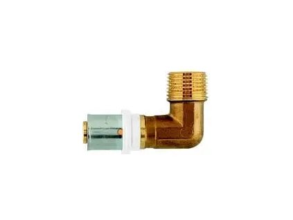 Koleno s vnějším závitem (#P711611 Koleno s vnějším závitem, Dimenze 16 x 2 - R 1/2)