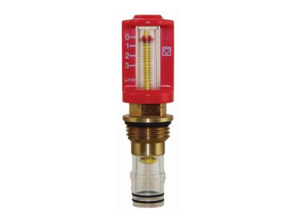 Regulační průtokoměr k nerez a mosaz rozdělovači (#3F90033 Regulační průtokoměr, regulační rozsah 0–3 l/min pro 863x od roku výroby 2018 a UNI MINI, Rozdělovače 863x od 2018 a UNI MINI)