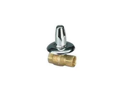 Kulový kohout HERZ pod omítku DIN 17660 připojení FF (#1220201 Kulový kohout HERZ pod omítku, vnitřní-vnitřní závit, Dimenze DN15, PN 16)