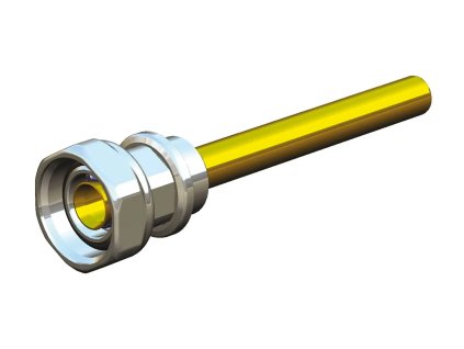 Připojení topného tělesa s ponornou trubkou-chrom , DE LUXE, G 1/2 -G 3/4,L = 290 mm (#S622651 Připojení topného tělesa s ponornou trubkou-chrom , DE LUXE, G 1/2 -G 3/4,L = 290 mm)