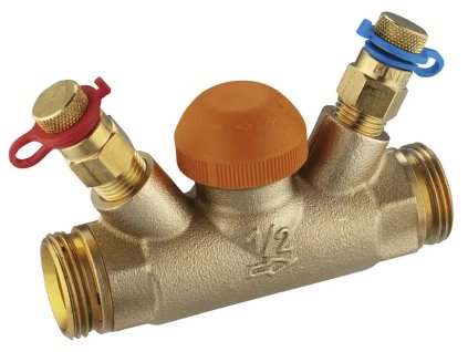 Termostatický regulační ventil STRÖMAX TS-98-V (#1721767 Termostatický regulační ventil STRÖMAX TS-98-V pro chlazení a Fan Coil, Dimenze DN15, kvs 1,1)