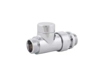 Designové šroubení RL-1  DE LUXE   bílá / chrom (#S373344 Designové šroubení RL-1  DE LUXE, přímé - bílé, Dimenze G 1/2 - M22 x 1,5)