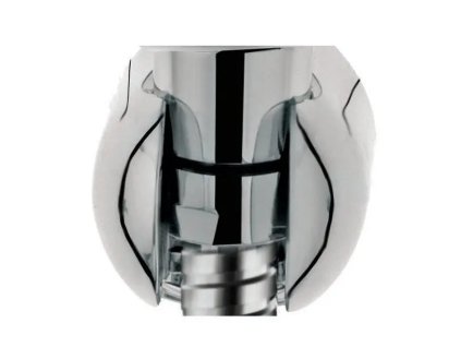 12151 - držák sprchy (#UH12151 Držák sprchy - stěnový, 12151, Design chrom)