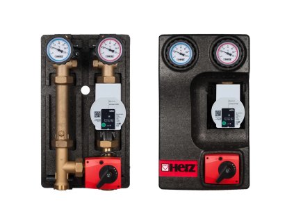 Směšovaná čerpadlová skupinaPUMPFIX MIX DN25 s bypassem (#1451148 PUMPFIX MIX, elektronické čerpadlo 25/60-180,  trojcestný směšovací ventil s bypassem, DN25, kvs: 6,3 m3/h, Dimenze DN25, kvs 6,3)