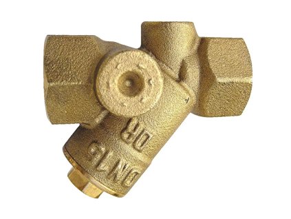 Filtr závitový mosaz odolná proti vyplavování zinku (#1411116 Filtr závitový mosazný, velikost oka 0,75mm, DN50, Dimenze DN50, PN 25, kvs 42)