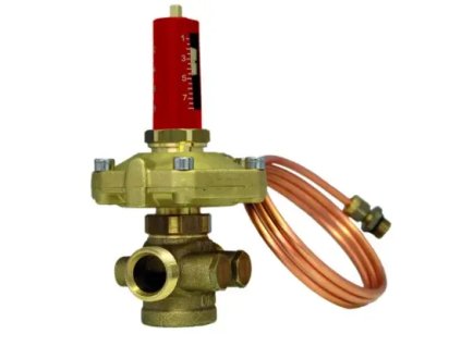 Regulátor tlakové diference 4002, 45-80KPa (#1400271 Regulátor tlakové diference 4002, 45-80KPa, DN15, 50-1300 l/h, Dimenze DN15, l/h 50-1300)