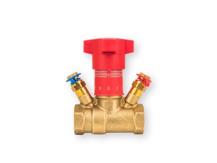Vyvažovací ventil 4217 STRÖMAX GN pro měření tlakové diference topení/chlazení (#1421771 Vyvažovací ventil 4217 STRÖMAX GN pro měření tlakové diference topení/chlazení, měřící ventilky, DN15, kvs=1,76, Dimenze DN15, kvs 1,76)