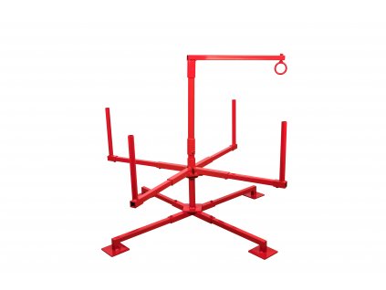 Odvíječ potrubí - S235, červený RAL3020 (#3F90008 Odvíječ potrubí - S235, červený RAL3020)