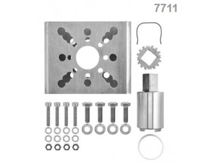 Adaptér pro rotační pohon na škrtící klapky   DN100/125/150 (#1771148 Adaptér pro rotační pohon na škrtící klapky   DN100/125/150)