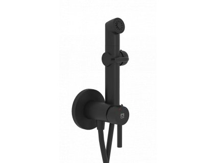 FRESH f192B Baterie bidetová podomítková, černá (#UH00359B FRESH f192B Baterie bidetová podomítková, černá)