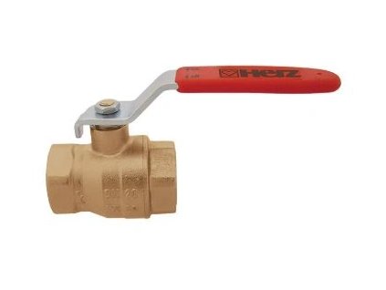 Kulový kohout - páka, vnitřní-vnitřní závit (#1220621 Kulový kohout - páka, vnitřní-vnitřní závit, Dimenze DN 15, PN 25)