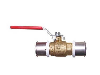 HERZ - Kulový kohout 1/2“ s lisovacím TH přechodem pro potrubí (#T721662 HERZ - Kulový kohout 1/2“ s lisovacím TH přechodem pro potrubí, Dimenze 16 x 2)