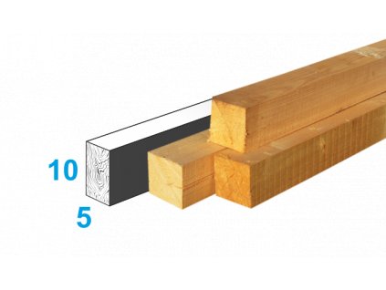 smrk hranol 5x10