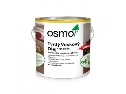 č.3073 Hnědá zem transparentní, Tvrdý voskový olej