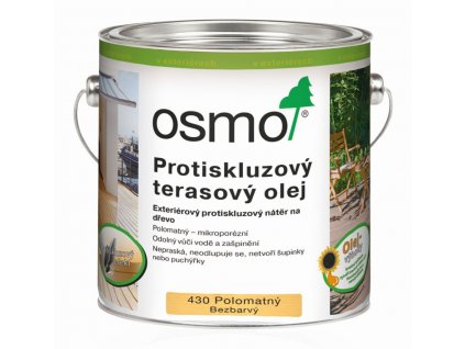 PROTISKLUZOVÝ TERASOVÝ OLEJ 430 bezbarvý 2,5 l