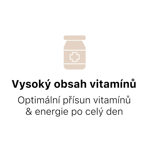 Vysoký obsah vitamínu