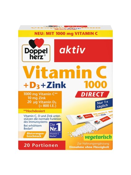 ak 4009932134919 49113 Vitamin C 1000 DIRECT 20 fr.b1a398e1