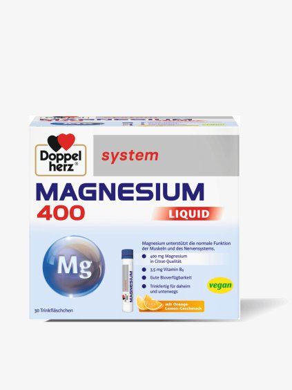 Magnesium 400 Liquid 30 lahviček 2