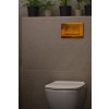 Splachovacie tlačidlo CHROME GOLD, pre nádržky Geberit SIGMA