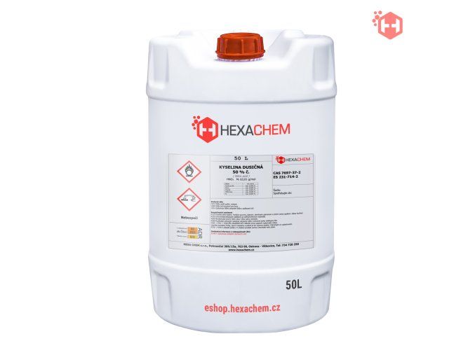 Kwas azotowy 50% 50L