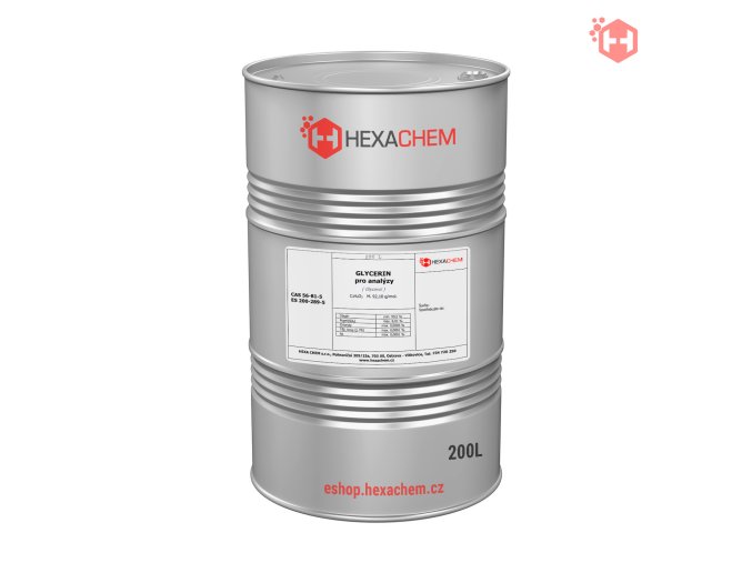 Glycerin 200l bezvodý