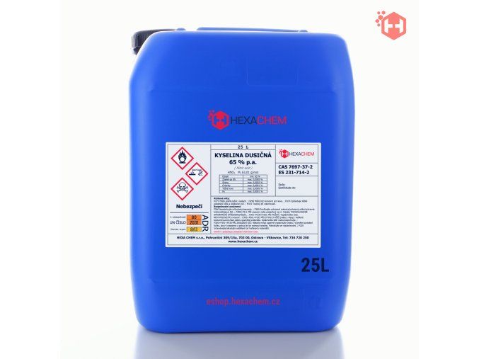 Kwas azotowy 65% cz.d.a 25L