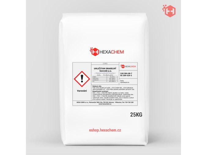 Uhličitan draselný bezvodý