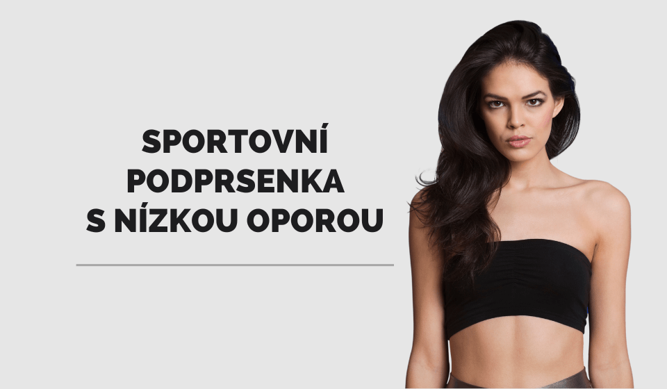 sportovní podprsenka nízká opora