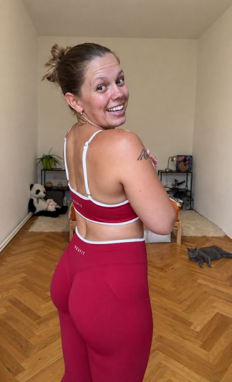 video recenze Hexfit push up legíny
