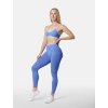 sportovní legíny s vysokým pasem, modré, HEXFIT