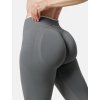 dámské push-up legíny fitness, šedé