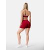 červené dámské kraťasy push up
