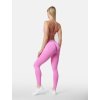 fitness legíny push up, růžové