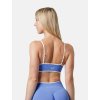 sportovní podprsenka push up, modrá, HEXFIT
