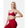 push up sportovní podprsenka, červená