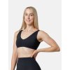 bezešvá sportovní podprsenka, černá, HEXFIT