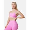 růžová sportovní podprsenka vyztužená, HEXFIT