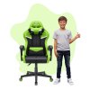 Herná stolička Hell's Chair HC-1004 KIDS Green