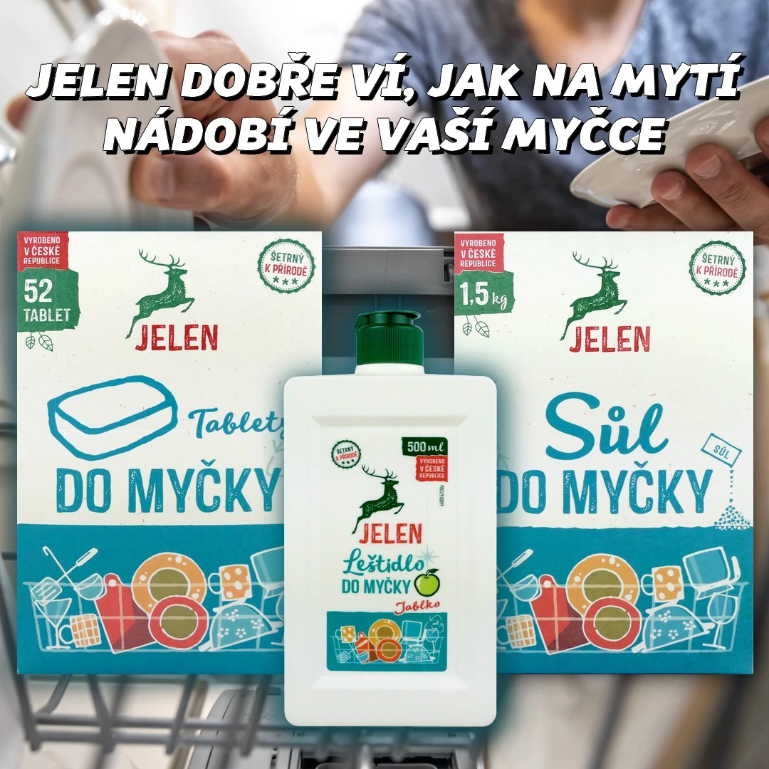 NOVINKA - JELEN Myčka