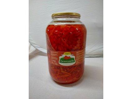 steril.Paprika čer.řezaná 3500g