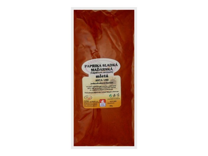 gastro koreni paprika sladka madarska mleta asta 180 500g