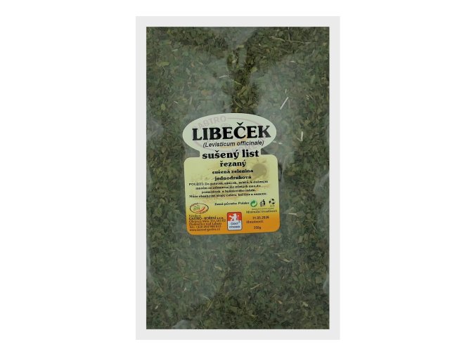 gastro koreni libecek suseny list rezany 250g
