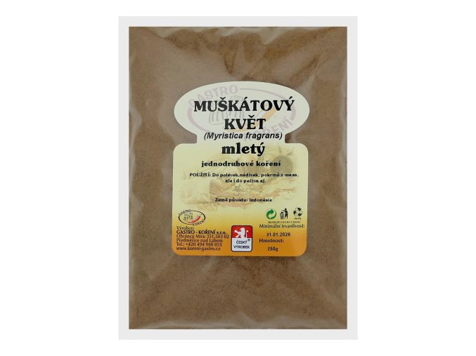 gastro koreni muskatovy kvet mlety 250g
