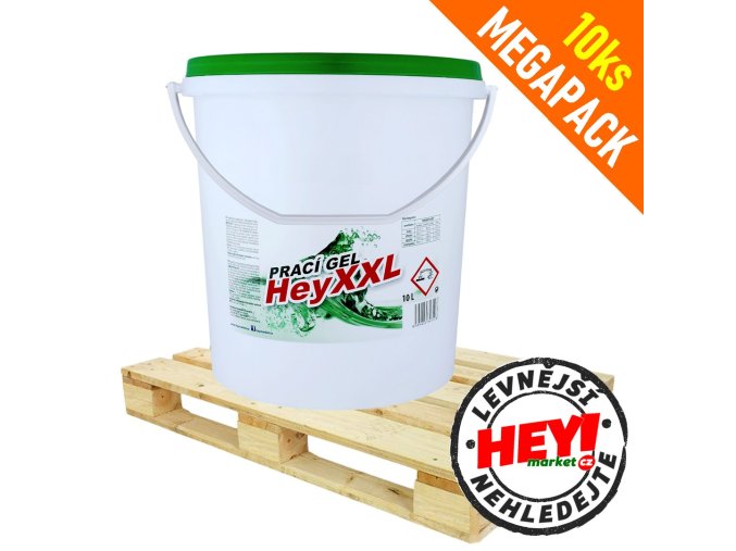 hey praci gel 10l megapack 10ks razitko