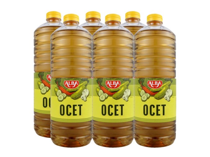alba ocet kvasny lihovy 1l karton 6ks