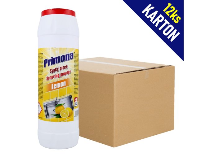 primona sypky pisek 500g lemon karton 12ks