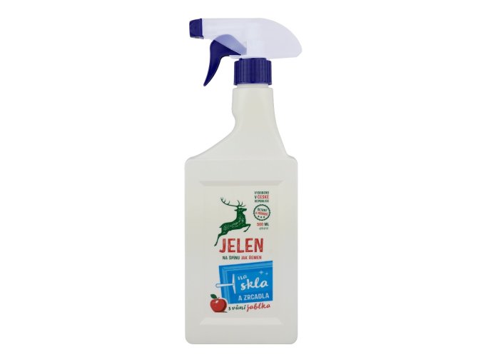 jelen na skla a zrcadla 500ml s vuni jablka