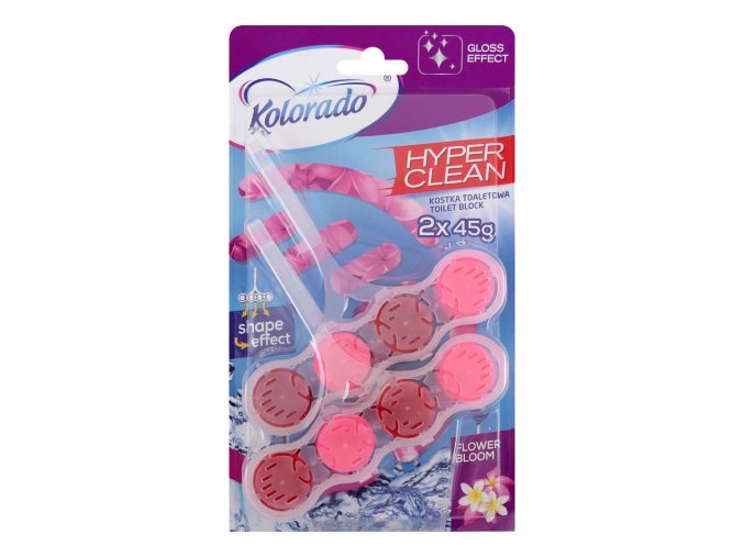 kolorado hyper clean wc blok 2x45g flower bloom