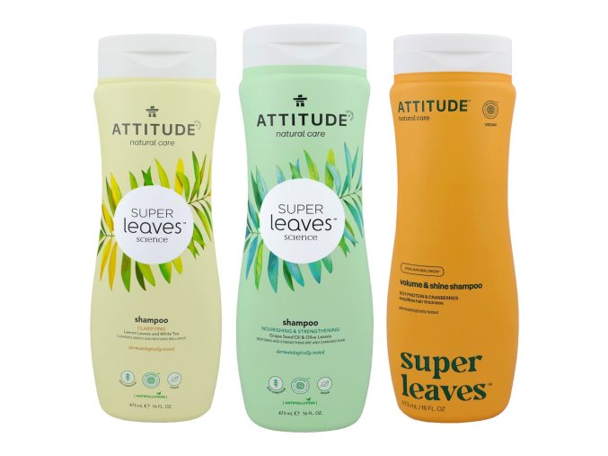 attitude super leaves science shampoo 473ml 3druhy