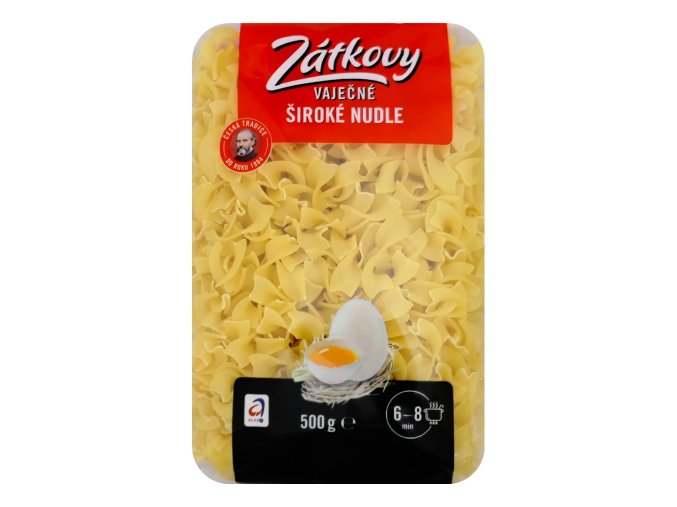 zatkovy vajecne siroke nudle 500g